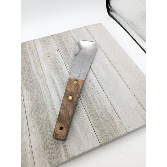 Stainless Steel Ice Cream Spade Japan #4 Scoop Wood Handle 9 1/2" - Picture 1 of 9